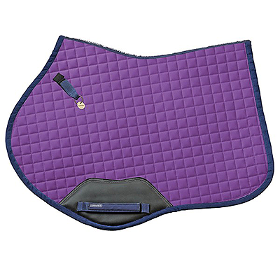 Curvy Saddle Pad - Romfh Matching Collection - Wisteria/Navy