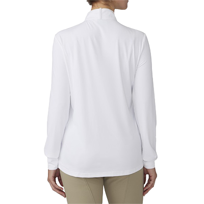 Ovation®® Elegance Grace Ladies Long Sleeve Show Shirt - White