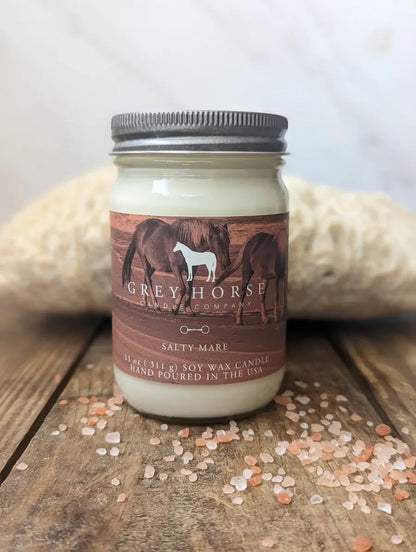 Salty Mare Soy Candle - SCENT OF THE MONTH