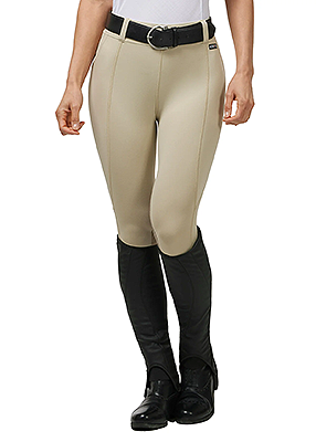 Kerrits Performance Knee Patch Pocket Riding Tight - Tan