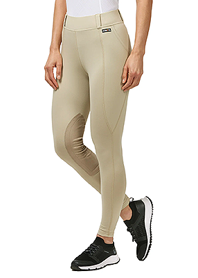 Kerrits Performance Knee Patch Pocket Riding Tight - Tan