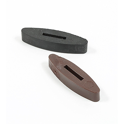 Shires Silicone Rein Stops - Black/Brown