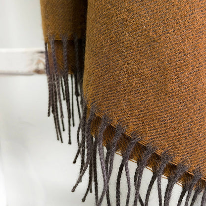 NEW! 100% Baby Alpaca Scarf - Tapenade