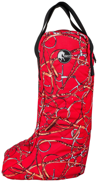 AWST International Lila Snaffle Bit Bridles Boot Bag