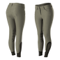 Equinavia Maud Womens Knee Patch Breeches - Sage Olive