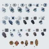 Nunn Finer Steel Horseshoe Studs