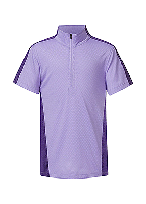 Kerrits Kids Always Cool Ice Fil® Short Sleeve Shirt – Solid - Violet