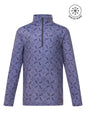 Kids First Level Quarter Zip Stretch Fleece Tech Top