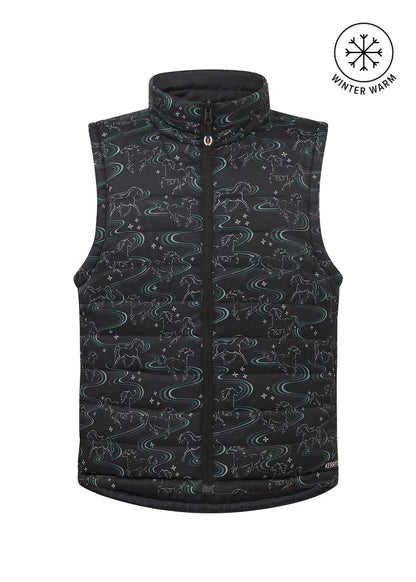 Kids Ride the Wind Reversible Quilted Riding Vest