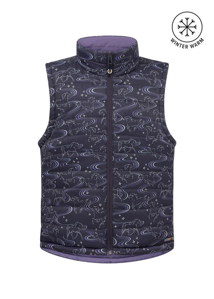 Kids Ride the Wind Reversible Quilted Riding Vest
