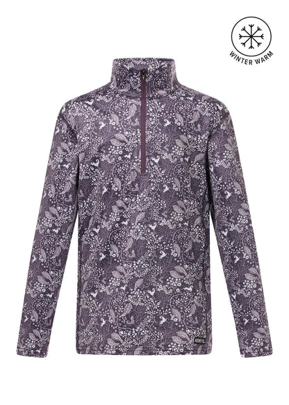 Kids Traverse Quarter Zip Fleece Tech Top