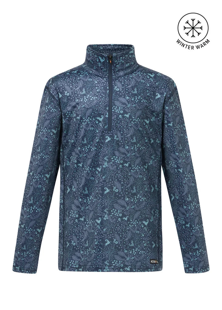 Kids Traverse Quarter Zip Fleece Tech Top