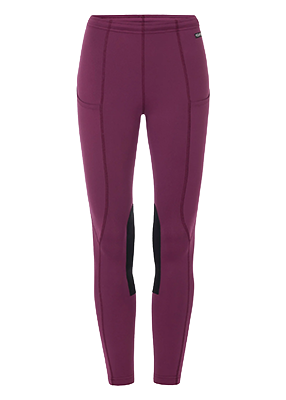 Kerrits Kids Performance Knee Patch Pocket Riding Tight - Wildrose