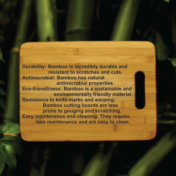 Pug design Bamboo Cutting Board Cheese Board
