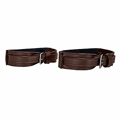 Kelley Equestrian Quick Jod Garter Straps - Brown