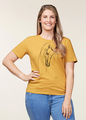 EQL Graceful Horse Tee - Dijon