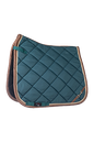 HKM Saddle Pad -Golden Gate Bit- Petrol