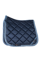 HKM Saddle Pad -Golden Gate Bit- Blue