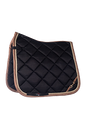 HKM Saddle Pad -Golden Gate Bit- Black
