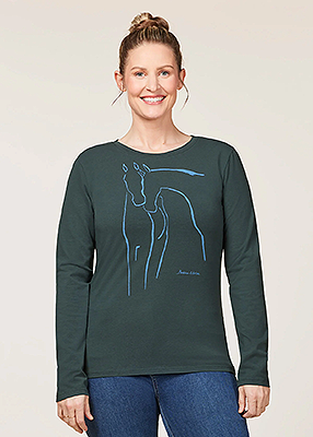 EQL Held Long Sleeve T-Shirt - Hunter Green