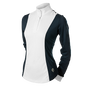 Equinavia Martha Women’s Long Sleeved Show Shirt - Navy/White