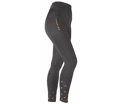 Aubrion Porter Winter Riding Tights – M - Jet Black