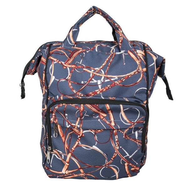 AWST Int'l Lila Snaffle Bits Backpack and Laptop Case