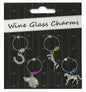 Wine Glass Charms, set of 4