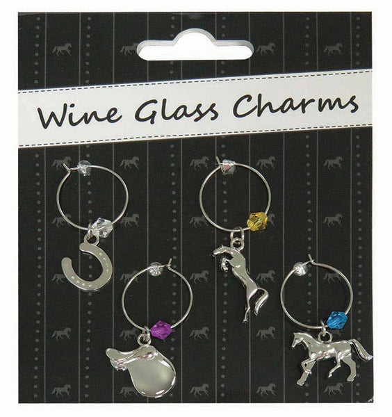Wine Glass Charms, set of 4