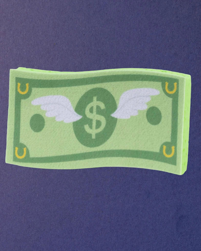 Dreamers And Schemers Cash Money Bath Sponge