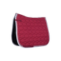 HKM Saddle Pad -Crystal Fashion- Wine Red
