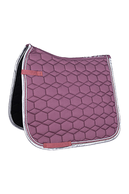 HKM Saddle Pad -Crystal Fashion- Dark Lilac