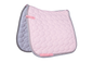 HKM Saddle Pad -Crystal Fashion- Antique Pink