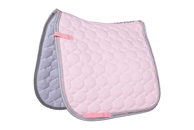 HKM Saddle Pad -Crystal Fashion- Antique Pink