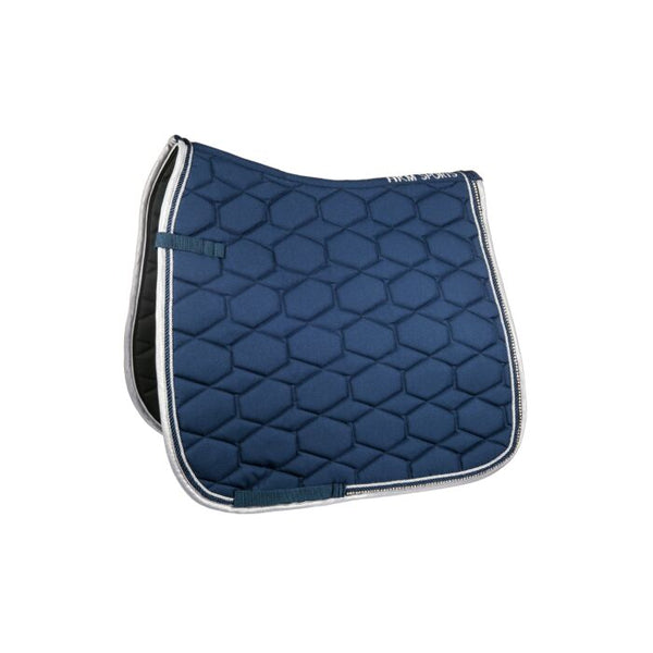 HKM Saddle Pad -Crystal Fashion- Deep Blue