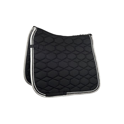 HKM Saddle Pad -Crystal Fashion- Black