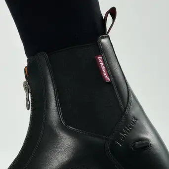 LeMieux Zip Paddock Boot Black
