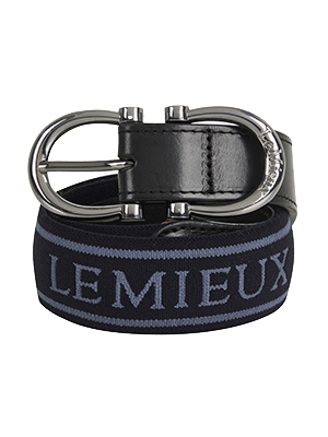 LeMieux Elasticated Belt - Navy