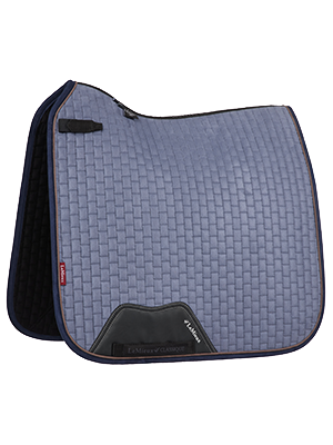 LeMieux Suede Dressage Square - Jay Blue