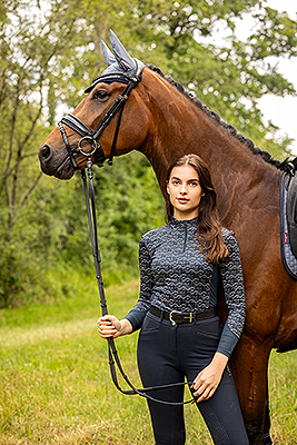 LeMieux Florence Base Layer - Navy