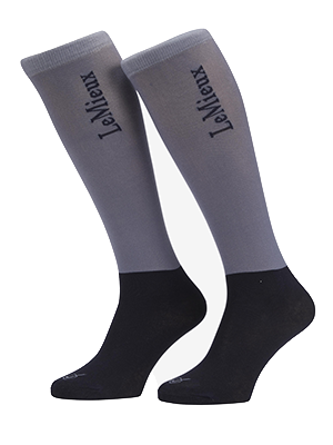 LeMieux Competition Sock 2 Pack - Jay Blue