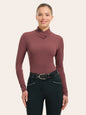 Jamie Wrap-Neck Long Sleeve