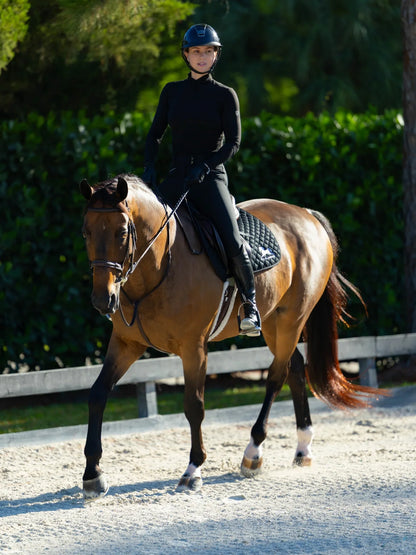 Jamie Wrap-Neck Long Sleeve
