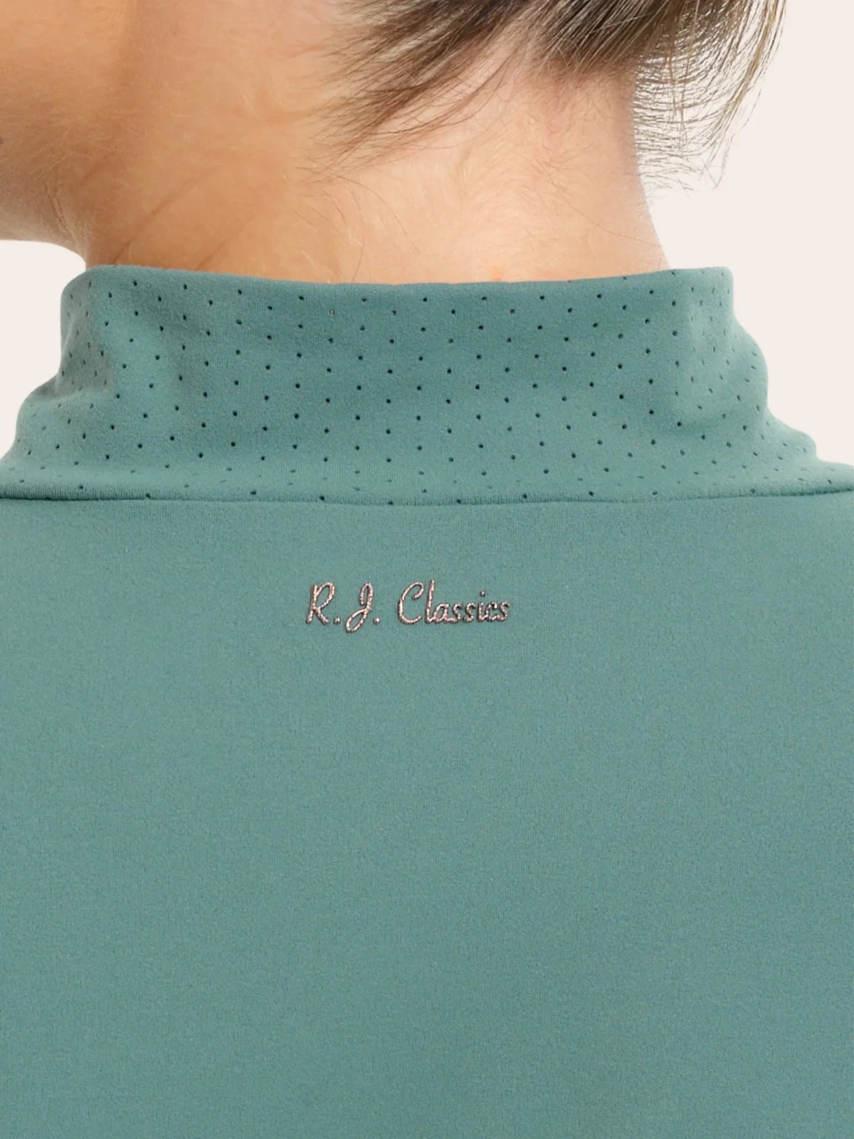 Jamie Wrap-Neck Long Sleeve