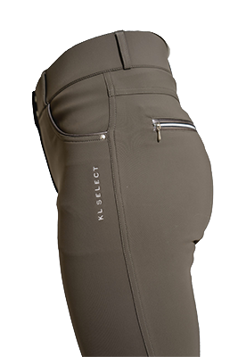 KL Select Gabrielle Silicone Full Seat Breech - Truffle/Copper