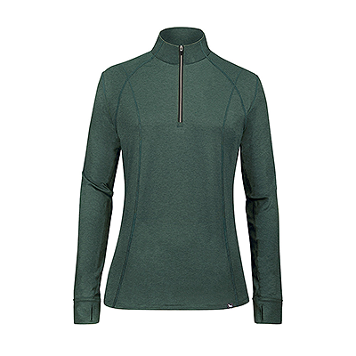 RJ Classics Logan Jr. 1/4 Zip Training Shirt - Ivy Heather