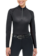 RJ Classics Libby 1/4 Zip Shirt - Black Links