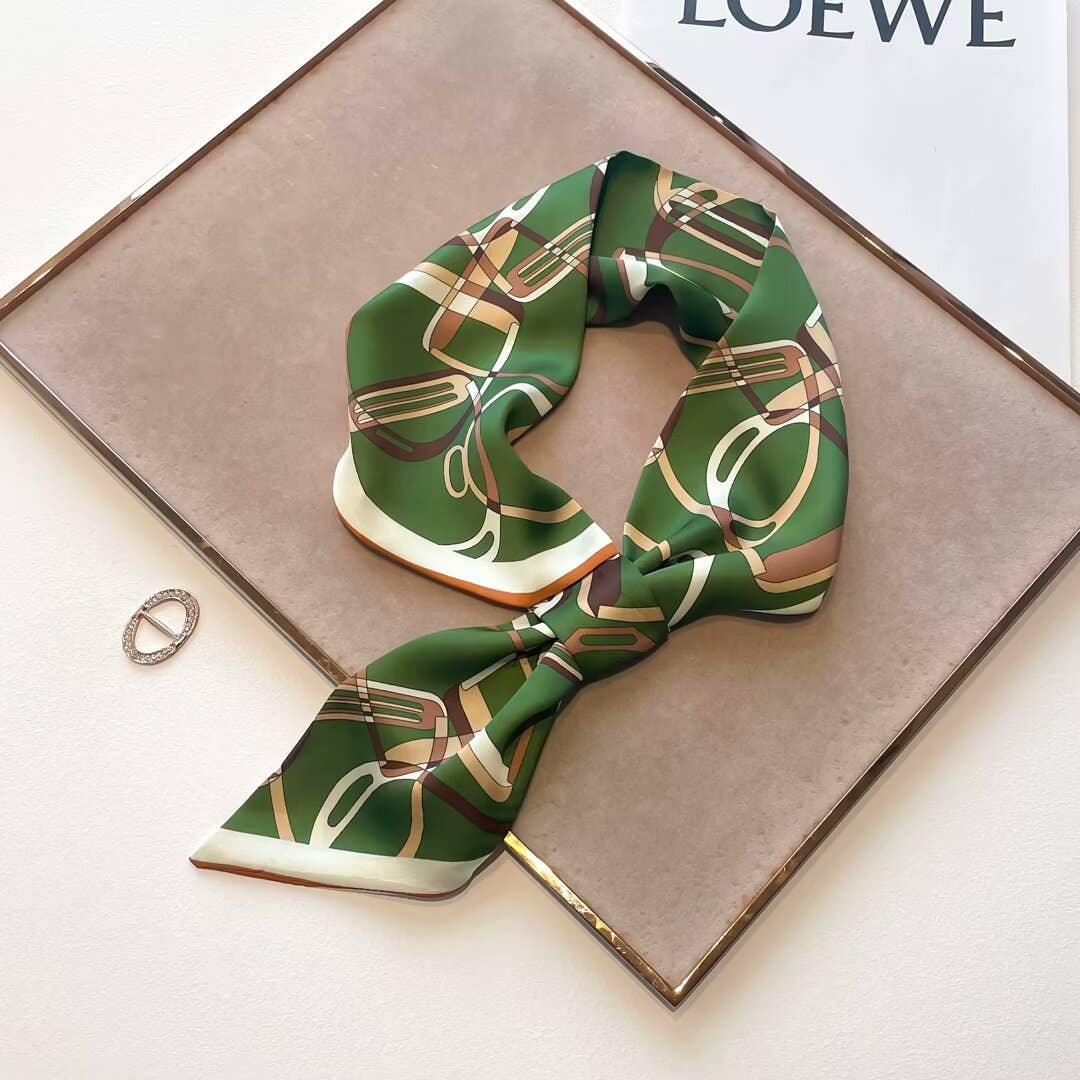 Green Stirrup Loop Scarf – The Paddock Inc.
