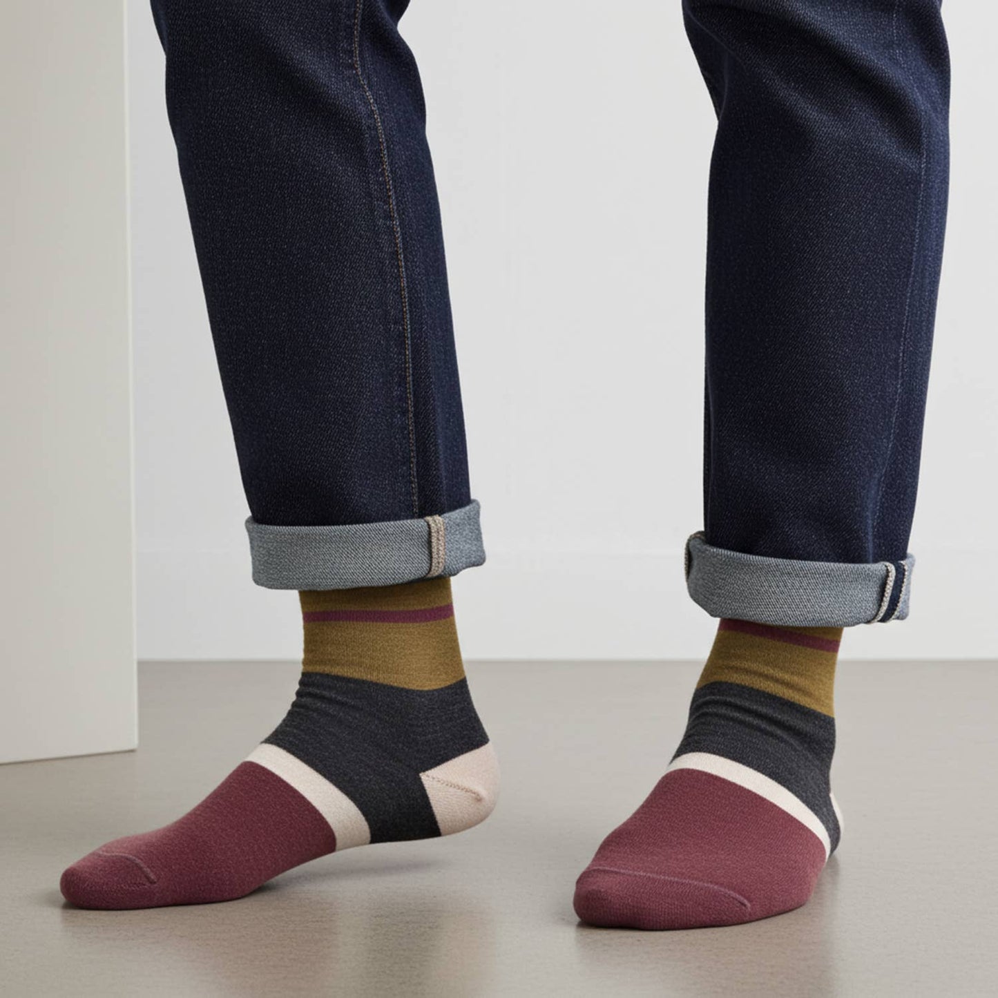 Alpaca Socks - Linea - Plum