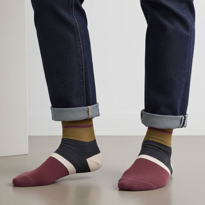 Alpaca Socks - Linea - Plum